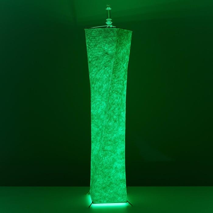 Торшер с ПДУ 16655/1 LED RGB 32х32х150 см