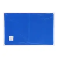 Папка с 20 вкладышами А4, 500 мкм, Calligrata, текстура &laquo;песок&raquo;, синяя