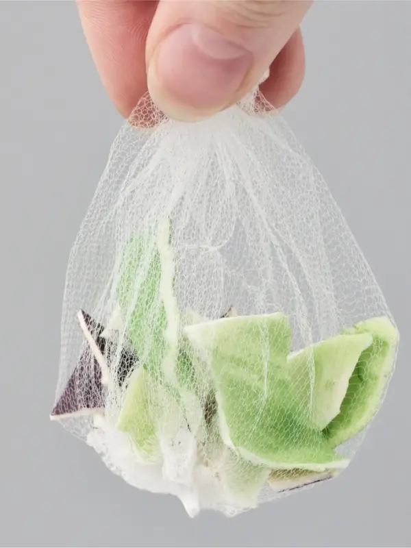 Сетка-фильтр для раковины, одноразовые, цвет белый, 100 шт/уп, рамзер 6x8 см