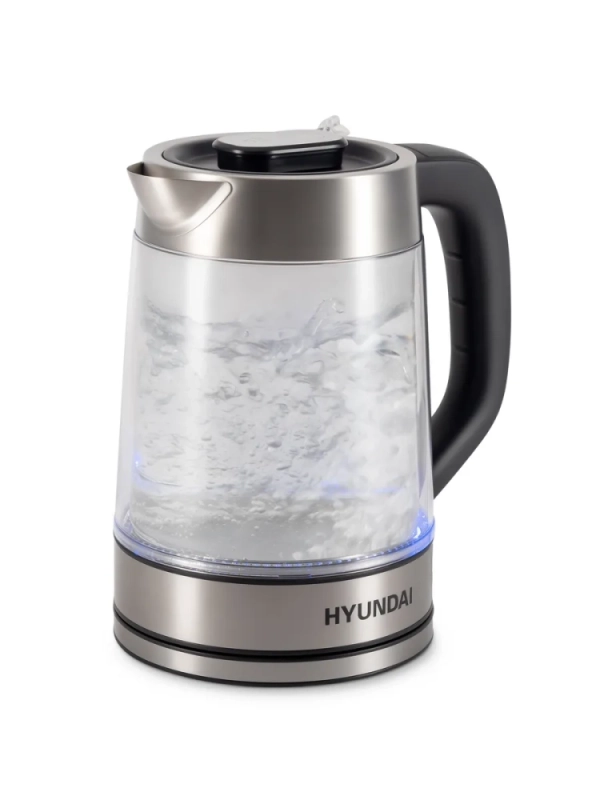 Чайник HYK-G4015 1,7л 2200Вт черный (стекло)