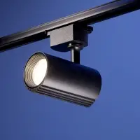 Трековый светильник Luazon lighting, TSL-102, deg, 20 Вт, 1600 Лм, 4000 K, чёрный, свечение нейтральное белое