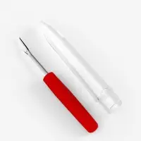 Швейный набор, 42 предмета, в футляре, 12&times;12&times;3 см, чёрный