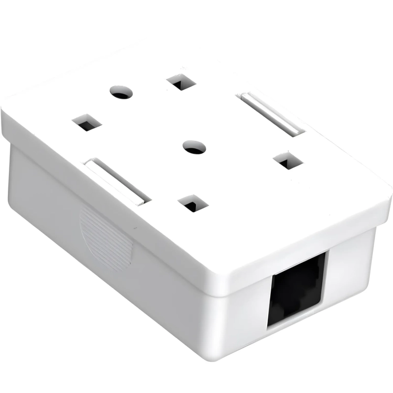 Розетка ExeGate SM1-RJ45-C6 RJ-45 кат.6 UTP Krone/110 (EX292844RUS)