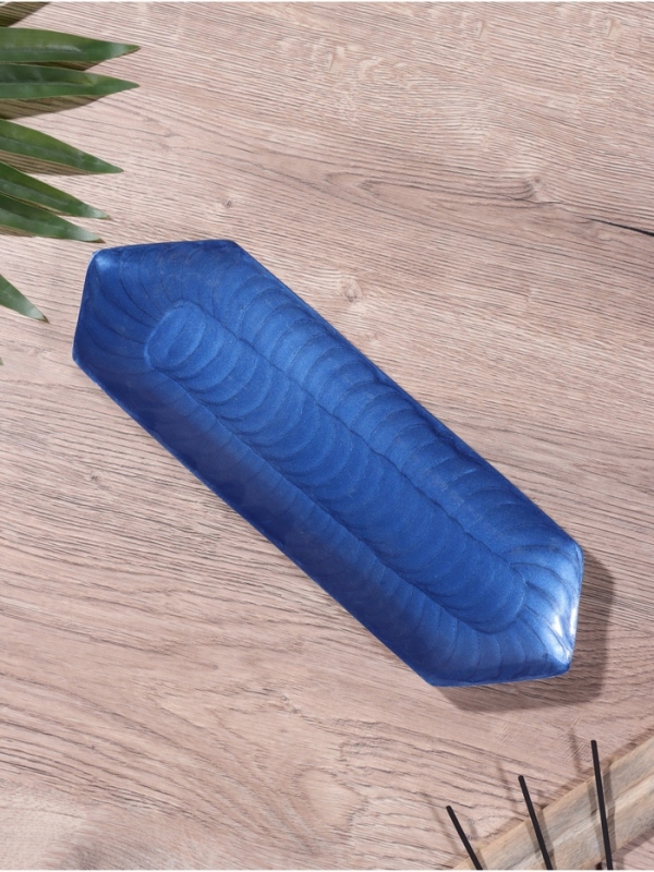 Менажница  Менажница "Аква" (набор 3 шт) 9х9х5 см, на подносе, алюминий