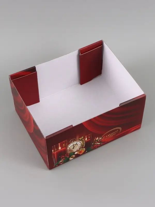 Коробка подарочная, складная 31.2&times;25.6&times;16.1 см &laquo;Роскошный Новый год&raquo;