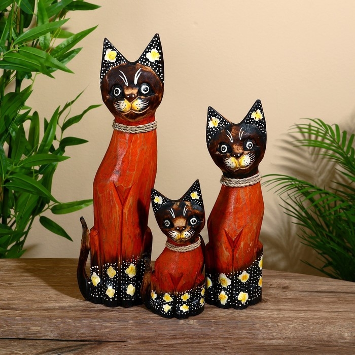 Интерьерный набор Интерьерный набор "Кошки" 20,30,40 см