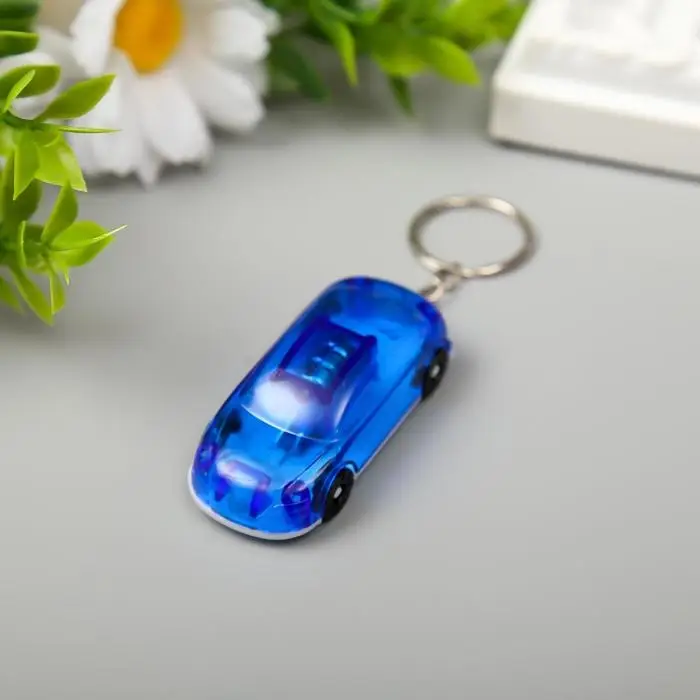 Фонарик свет на кольце Фонарик свет на кольце "Машина" МИКС