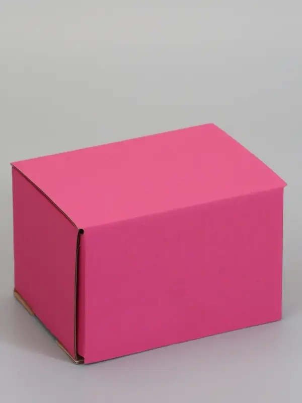 Коробка самосборная, розовая, для подарков, хранения и отправки посылок, 17&times;12&times;10 см