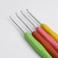 Набор крючков для вязания, d=2-3.5 мм, 14 см, 4 шт., разноцветный