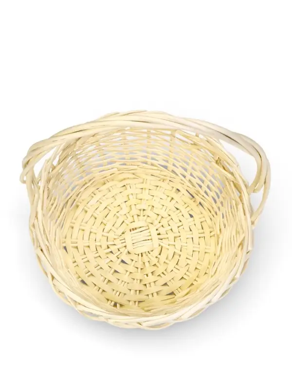 Набор корзин 3 шт ИВА 35x35x14 30x30x12 25х25x11 см ПЛЕТ ручка h=20/18/16 см