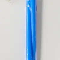 Набор свечей античных 25 см, 2 шт., 58 г, 7 ч, синий