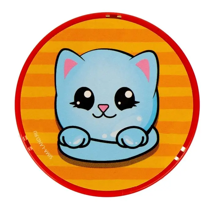 Пружинка - радуга «Пухлики» d=5 см, в шоубоксе, МИКС