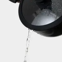 Крышка Magistro, d=20 см, со сливом, с силиконовым ободком и ручкой, жаропрочное стекло
