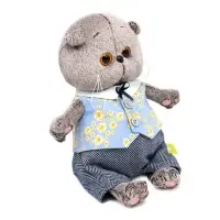 Мягкая игрушка &laquo;Кот Басик BABY в жилете и брюках&raquo;, 20 см
