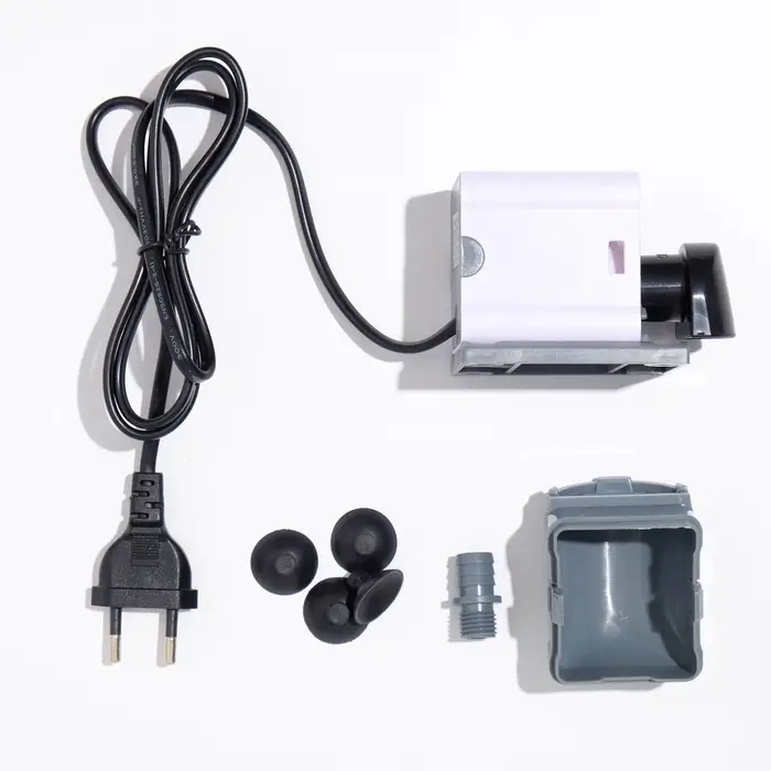 Помпа фонтанная JINGYE JY-9100DX, 500 л/ч, 6 Вт, высота подъема воды 0.9 м