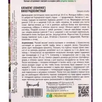 Семена цветов Клематис Винограднолистный 7 шт. 12.29 г.