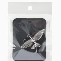 Брошь &laquo;Летучая рыба&raquo;, цвет серебро