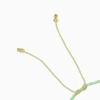 Браслет "Виколия" длина 16 см, цв. бирюзовый, золотистый Браслет "Виколия" длина 16 см, цв. бирюзовый, золотистый