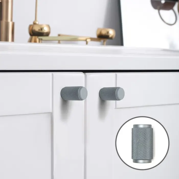 Ручка-кнопка CAPPIO PK331, d=28 мм, цвет графит Ручка-кнопка CAPPIO PK331, d=28 мм, цвет графит