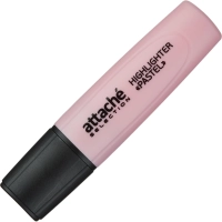 Маркер текстовыделитель Attache Selection Pastel 1-5 мм розовый