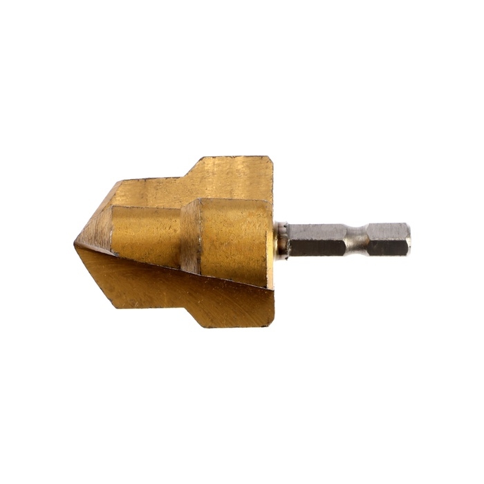 Насадка на шуруповерт ТУНДРА, зенкер ступенчатый для полипропиленовых труб, 24-31 мм Насадка на шуруповерт ТУНДРА, зенкер ступенчатый для полипропиленовых труб, 24-31 мм