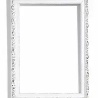 Рама для картин и зеркал Estelle Classic, 21&times;30 см, белый с золотом