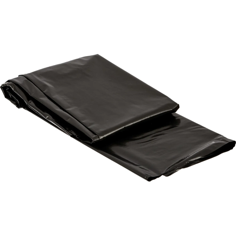 Мешки для мусора ПВД 120л 55мкм 5шт/уп черные 70x110см Luscan