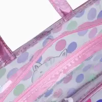 Набор косметичек для бассейна 2 в 1 &laquo;Котик&raquo;, с рисунком, разноцветный