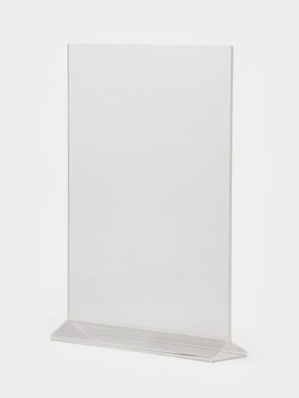 Двухсторонняя подставка А4, оргстекло 2 мм, 21×6.5×32.5 см, В ЗАЩИТНОЙ ПЛЁНКЕ Двухсторонняя подставка А4, оргстекло 2 мм, 21×6.5×32.5 см, В ЗАЩИТНОЙ ПЛЁНКЕ