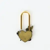 Замок свадебный «Вместе навсегда», 5.3 х 7.6 см. Замок свадебный «Вместе навсегда», 5.3 х 7.6 см.