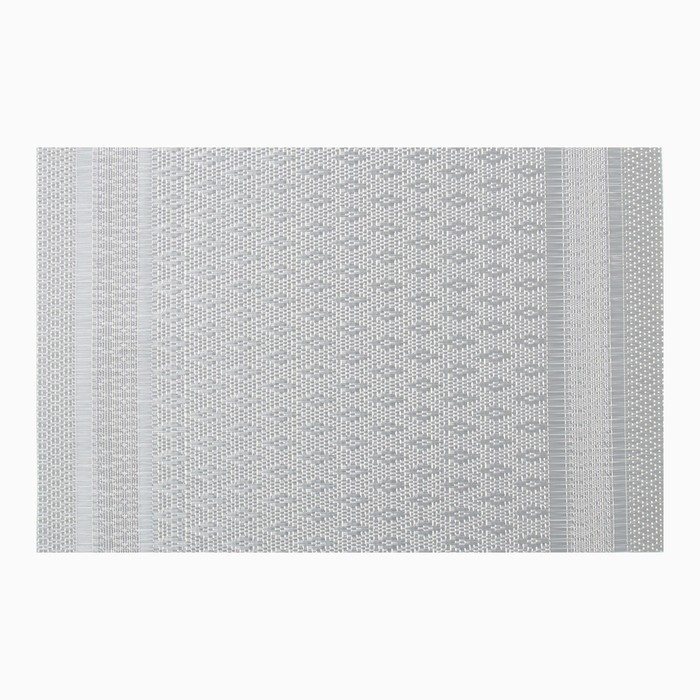 Салфетка на стол Доляна, цв.серый, 45*30см