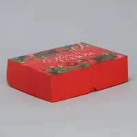 Коробка складная «Новогоднее настроение», 20 х 17 х 6 см