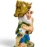Садовая фигура из гипса &laquo;Гном-хулиган&raquo;, 39&times;17&times;23 см