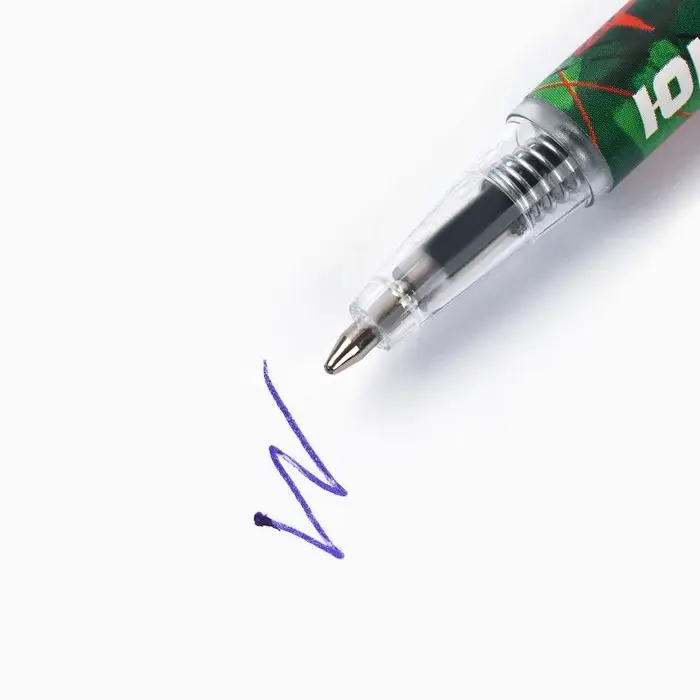 Ручка шариковая, мини автоматическая, синяя паста «Юный герой» Ручка шариковая, мини автоматическая, синяя паста «Юный герой»