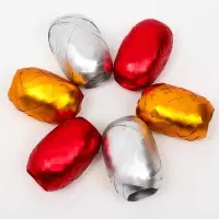 Лента упаковочная матовый металлик, МИКС, 0.5 см &times; 10 м