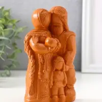 Фигура «Семейный оберег», 14×8.5×6 см, красная глина