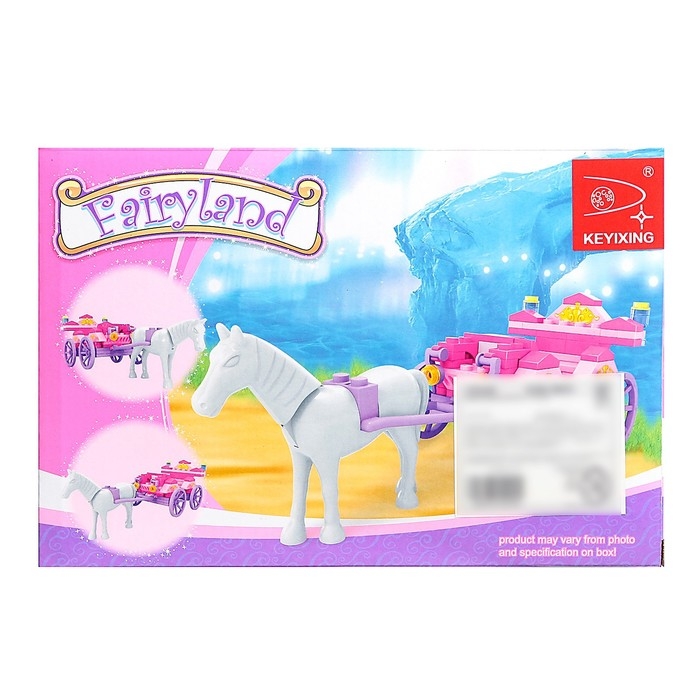 Конструктор «Карета», 117 деталей Конструктор «Карета», 117 деталей