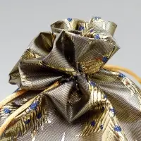 Мешочек подарочный парча &laquo;Новогодняя ночь&raquo;, 16&times;24 см &plusmn; 1.5 см