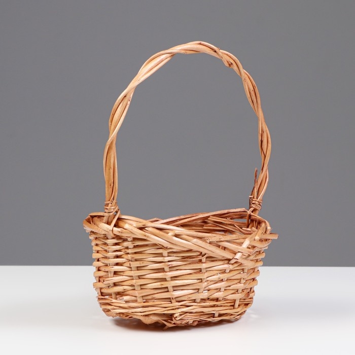 Набор плетеных корзин, 3 шт, 26х18х10/34, 21х15х8/30, 17х12х7/25 см, медовый Набор плетеных корзин, 3 шт, 26х18х10/34, 21х15х8/30, 17х12х7/25 см, медовый