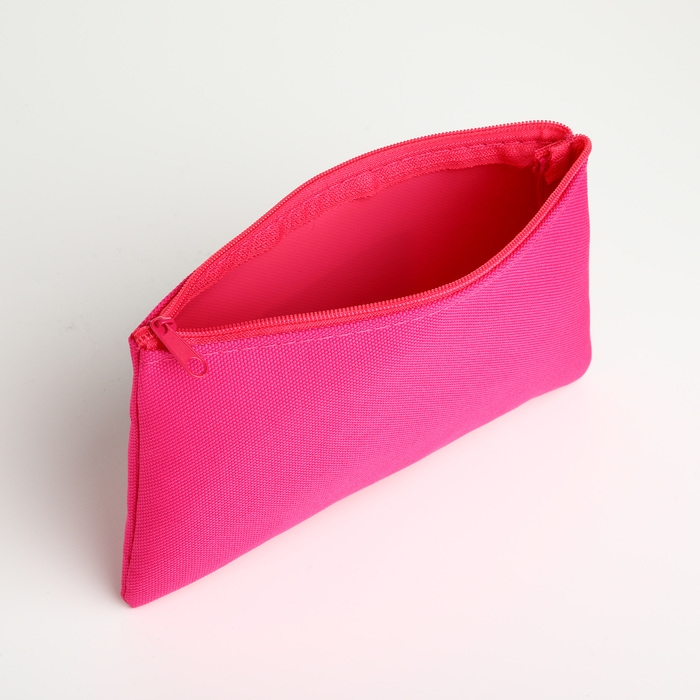 Косметичка на молнии, цвет розовый Косметичка на молнии, цвет розовый