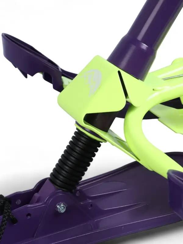 Снегокат, лимонный, фиолетовый, ТСП/ЛФ Nika Kids Снегокат, лимонный, фиолетовый, ТСП/ЛФ Nika Kids