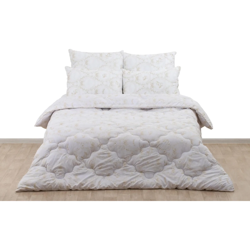 Одеяло теплое Верблюжья шерсть 1,5сп, микрофибра(&nbsp;587)