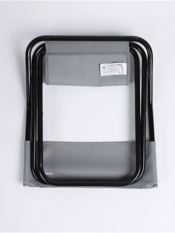 Стул туристический складной ACTIWELL, 42&times;31&times;66.5 см, со спинкой, до 100 кг, МИКС