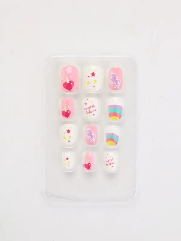 Детские накладные ногти &laquo;Самая милая&raquo;, 12 шт.