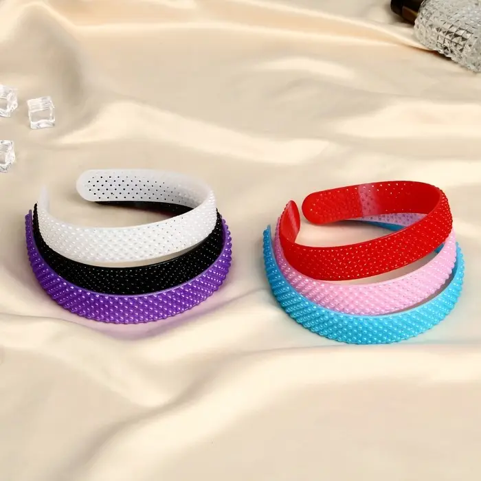 Ободок для волос  Ободок для волос "Дивина" широкий дорожки, 2,4 см, микс