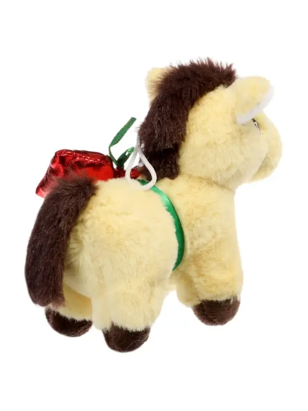 Мягкая игрушка "Лошадка с подарочками", 12 см