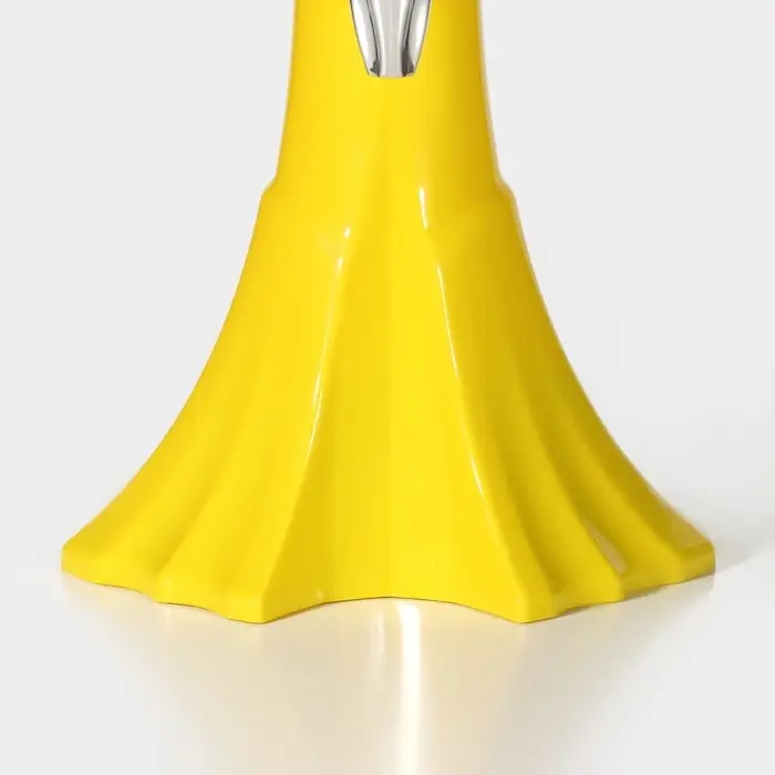 Башня пивная &laquo;Вавилон&raquo;, 3 л, колба для льда, подсветка, батарейки cr 2032, пластик, жёлтая