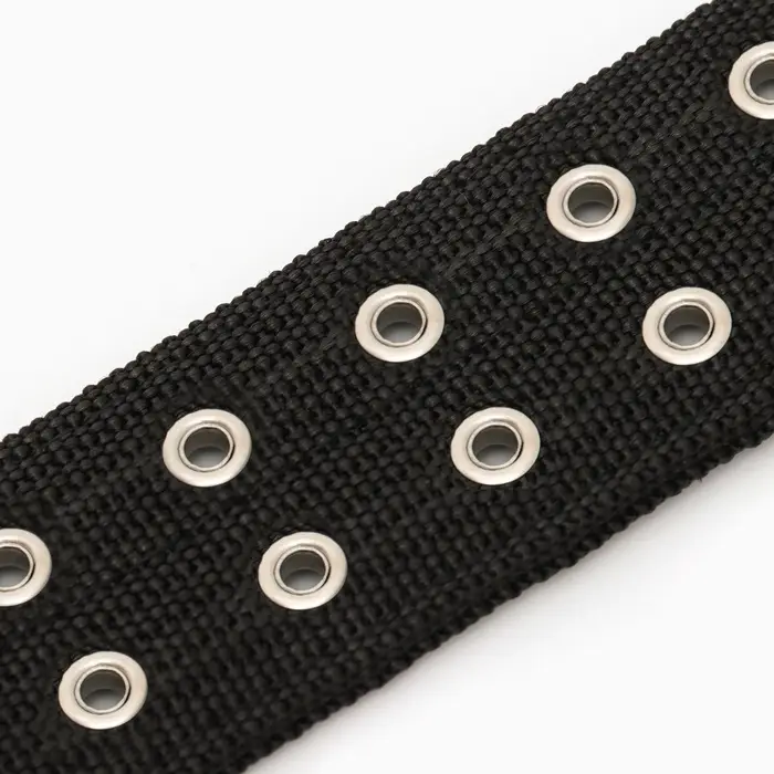 Ошейник, 80&times;4.9 см, ОШ 65-75 см, четырёхслойный, полиэстер, чёрный