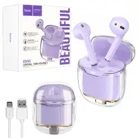 Гарнитура EW52 Bluetooth True Wireless Stereo Headset HOCO сиреневая