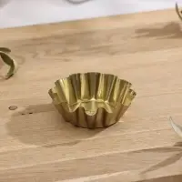 Форма для выпечки, h= 2,5 см, d=7,5 см, антипригарное покрытие, цвет бордовый Форма для выпечки, h= 2,5 см, d=7,5 см, антипригарное покрытие, цвет бордовый